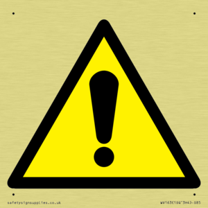 W001 Warning: General